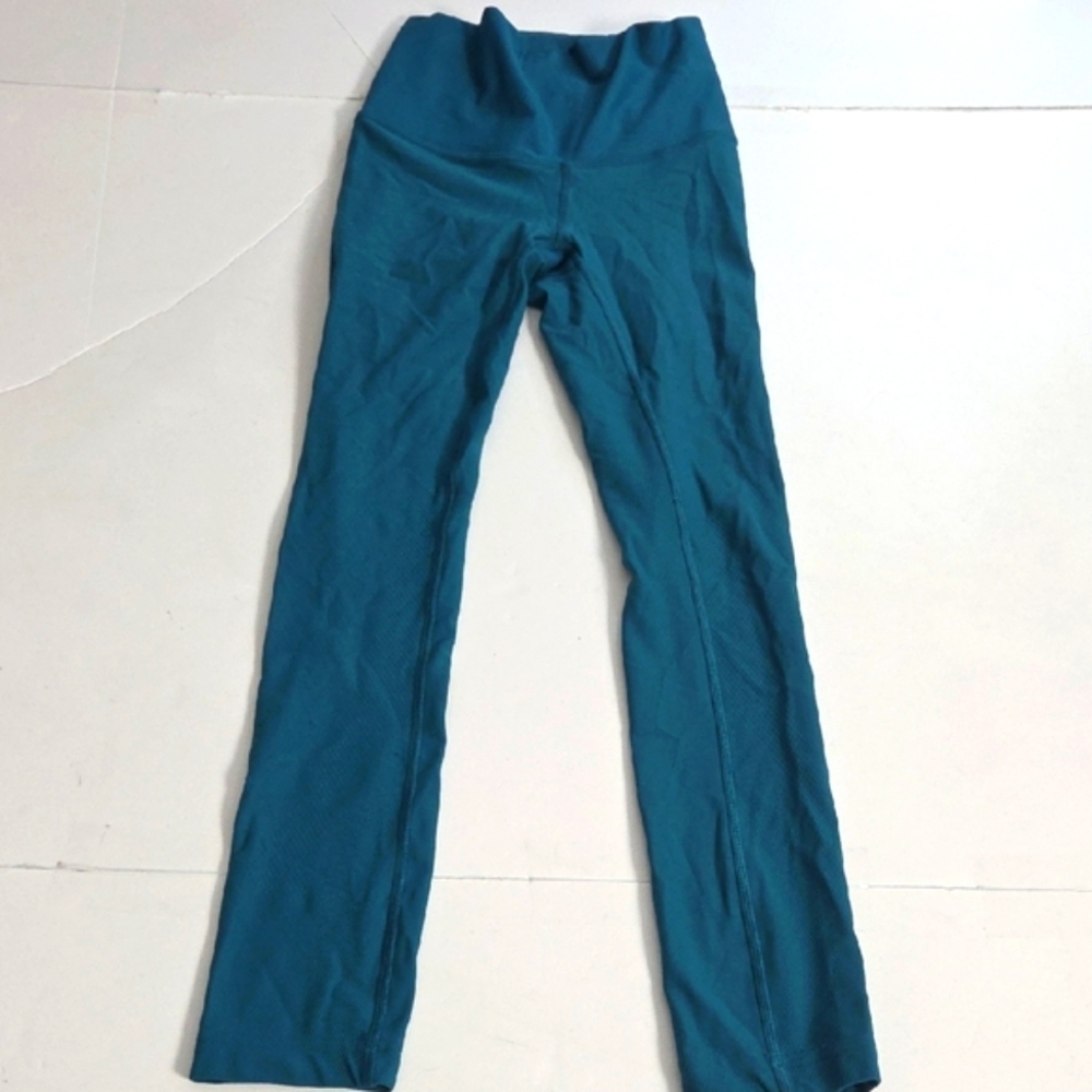 Lululemon Teal High-Waisted Leggings Yoga NWOT